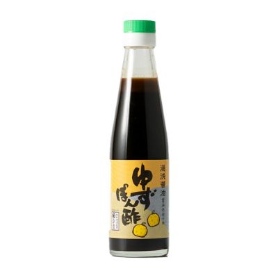 丸新 ゆずぽん酢 200ml<br>湯浅醤油使用 香り良くまろやかなポン酢<br>7年連続金賞