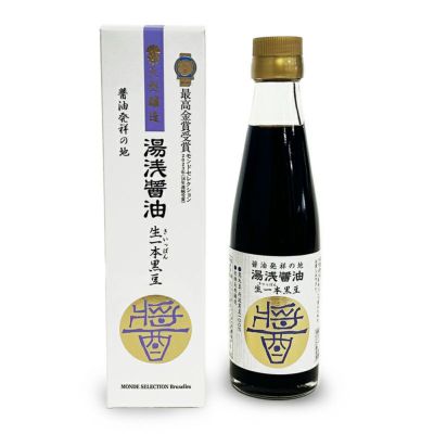 最高金賞の湯浅醤油<br>生一本黒豆　200ｍｌ 