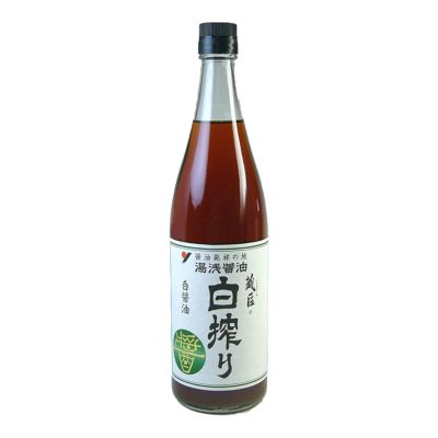 湯浅醤油 蔵匠 白搾り 720ｍｌ<br>だし無 白しょうゆ