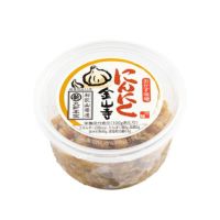 にんにく金山寺 150ｇカップ塩分6.6%【限定販売】国産原料使用・無添加